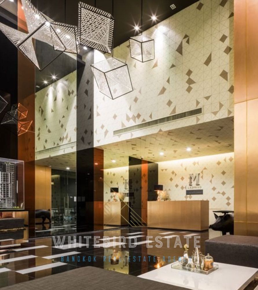 M Ladprao condominium lobby reception, Bangkok